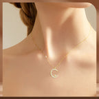 ASTRAL | Collana Doppia Luna e Stella