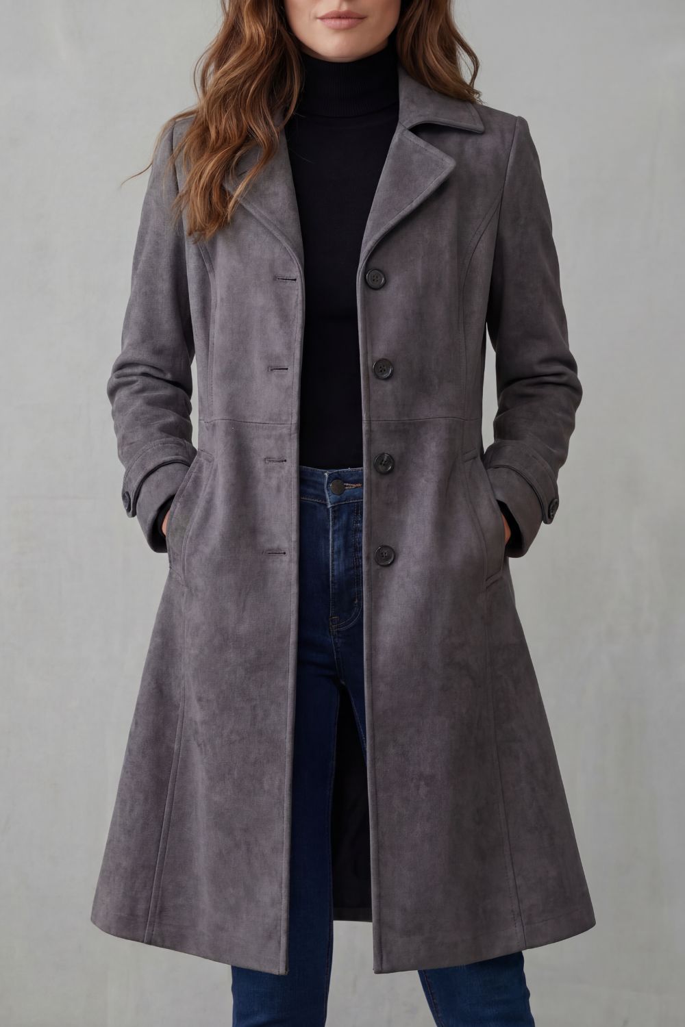 Ambra - Cappotto Grigio Antracite