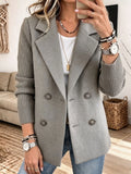 Eleonora | Blazer Bicolore con Maniche a Coste